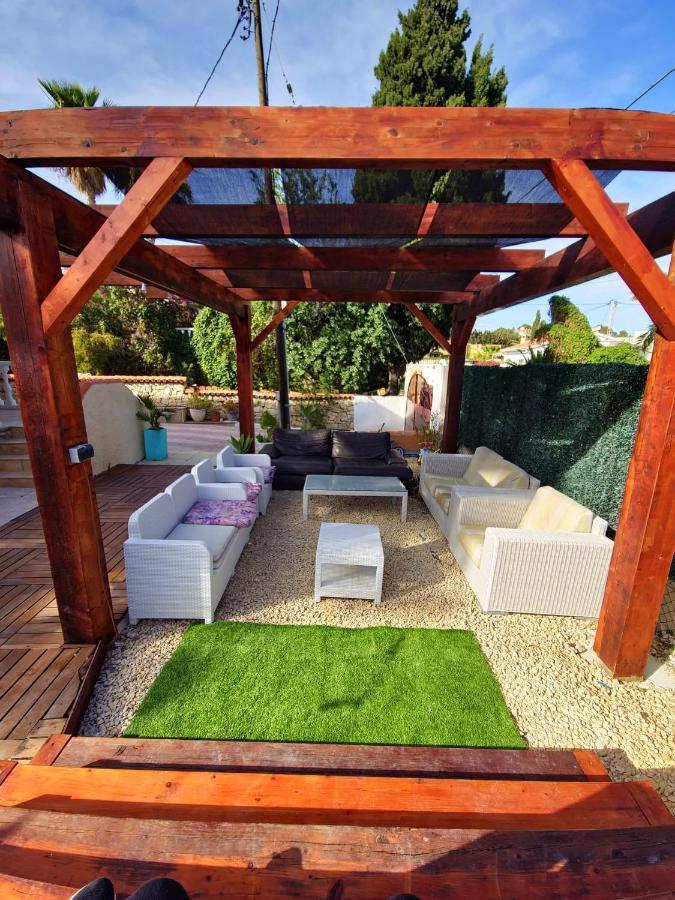 Calpe Chalet Privado Piscina A 5Min De La Playa Y Centro Jacuzzi Barbacoa Wifi Aire Exterior foto