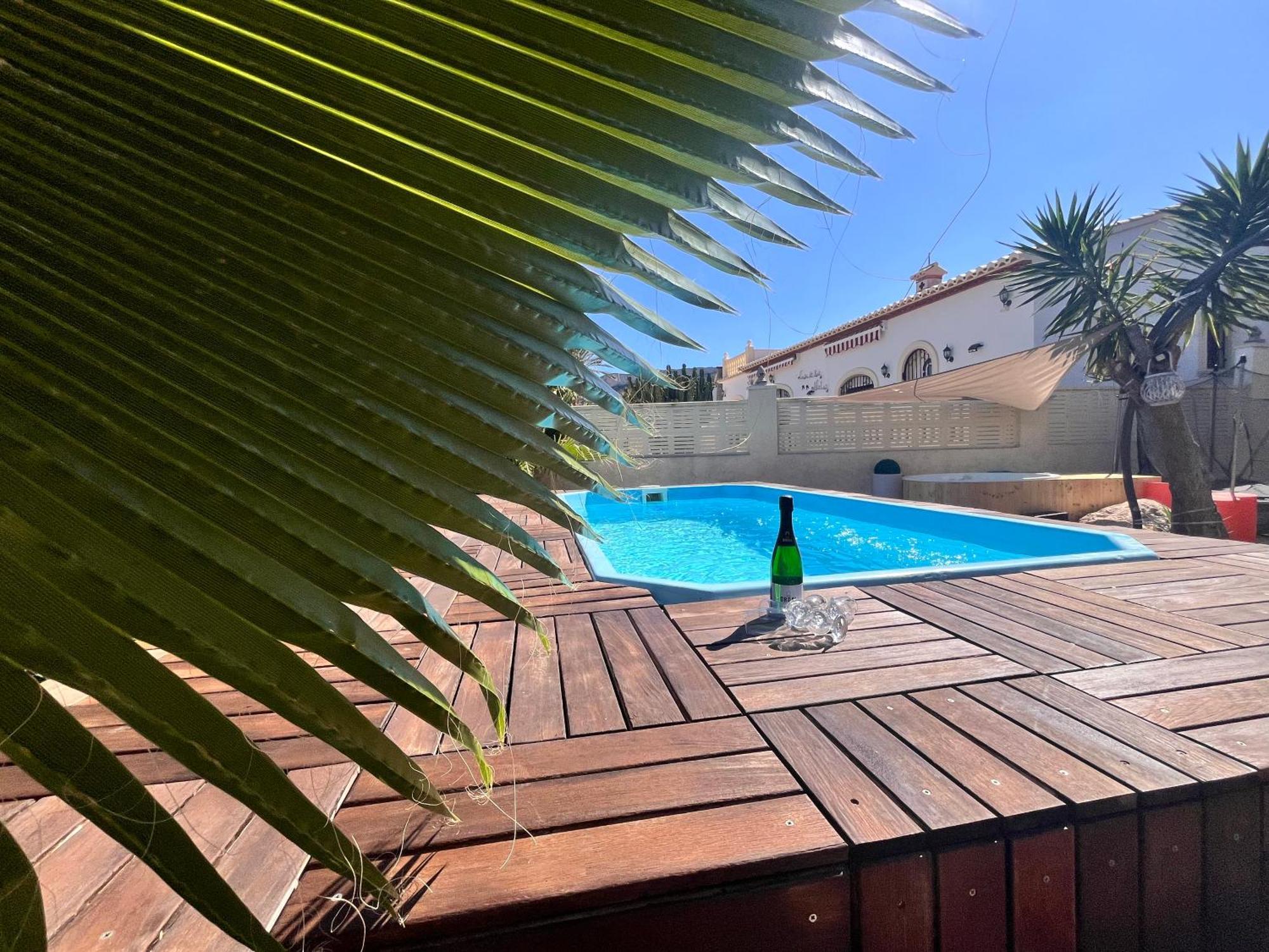 Calpe Chalet Privado Piscina A 5Min De La Playa Y Centro Jacuzzi Barbacoa Wifi Aire Exterior foto