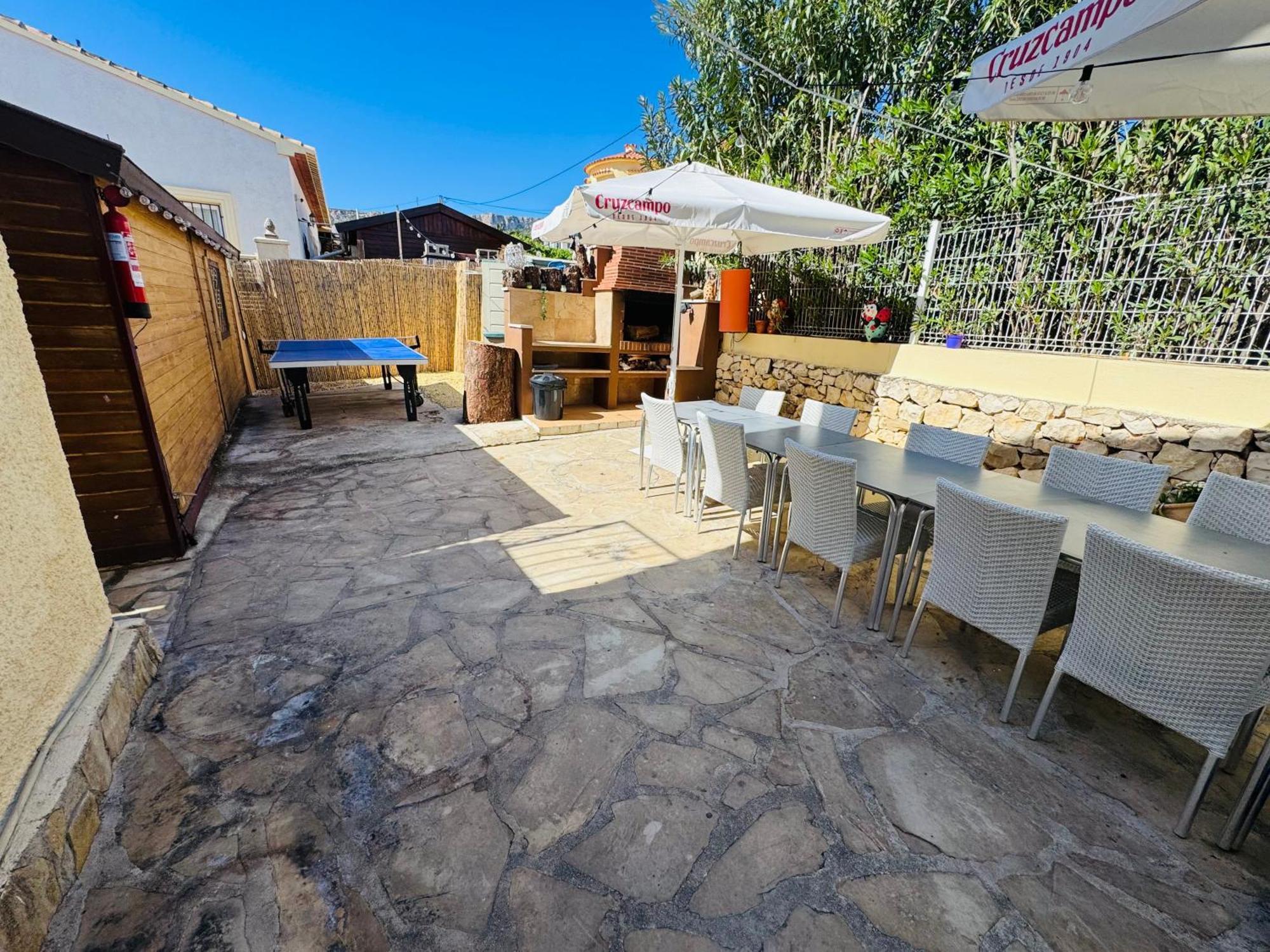 Calpe Chalet Privado Piscina A 5Min De La Playa Y Centro Jacuzzi Barbacoa Wifi Aire Exterior foto